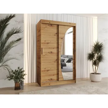 Šatní skříň Šatní skříň Grilion 120, Barva: dub artisan, Zásuvky: Ne MIRJAN 5903211418235