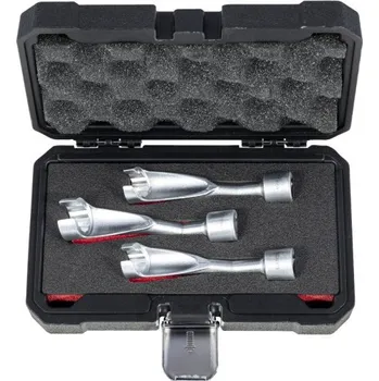 Klíč Sada klíčů na matice vstřikovacího vedení, 1/2" 12hranné, 14-19 mm, 3 ks - QUATROS QS20802