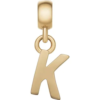 Módní doplněk Daniel Wellington Pozlacený přívěsek písmeno "K" Charms DW00400494 + 2 měsíce na vrácení zboží