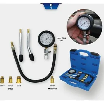 Nářadí pro automobil Souprava na zkoušku kompresního tlaku Brilliant tools BT581100