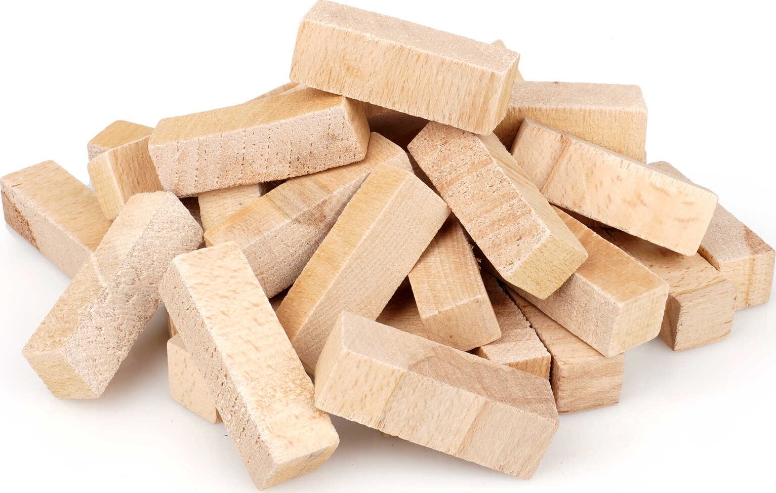 Metrie | Flamma-Mini dřevo na uzení a grilování, bukové hranoly, vlhkost do 12 % | 12 kg