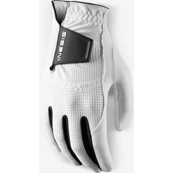 Golfové rukavice INESIS Dámská golfová rukavice WW pro pravačky S BÍLÁ
