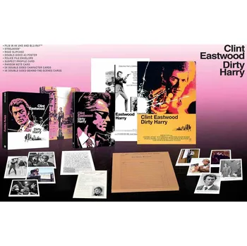 Blu-ray film Drsný Harry Limited Collectors Edition Steelbook - 4K UHD + BD (bez CZ)