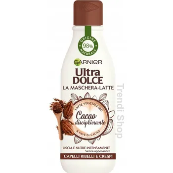 Vlasová regenerace Vyhlazující maska s rostlinným mlékem a kakaem Garnier 250 ml