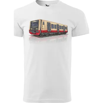 Tričko BR 484 S-Bahn Berlin (Velikost: 3XL, Typ: pro muže, Barva trička: Bílá)