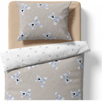 Povlečení Lamatex Dětské povlečení – Medvídci – hnědá