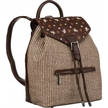 David Jones městský batoh hnědý