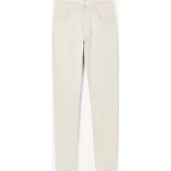 Pánské kalhoty Celio Slim kalhoty Jofive 1157142 Béžová 40