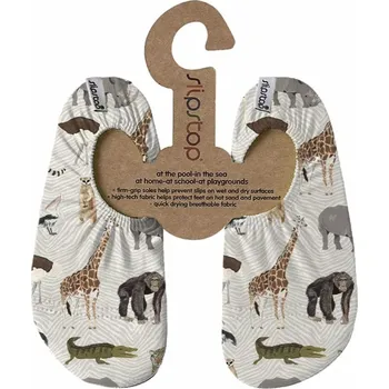 Dívčí obuv Barefoot boty do vody Slipstop - Kongo šedé Velikost: 27/29