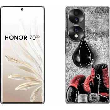Box Gelový kryt mmCase na Honor 70 - boxovací pytel a rukavice