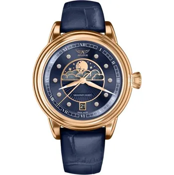 Hodinky Aviator Douglas Moonflight V.1.33.2.380.4 + 5 let záruka a dárek ZDARMA