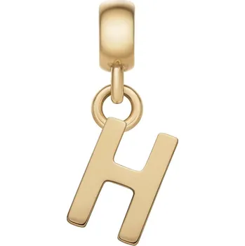 Šperk Daniel Wellington Pozlacený přívěsek písmeno "H" Charms DW00400491 + 2 měsíce na vrácení zboží