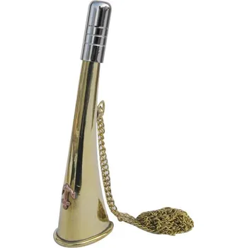 SEA CLUB Signální trubka do mlhy z mosazi malá 14 cm 7009