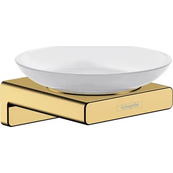 Mýdlenka Hansgrohe Mýdlenka Addstoris 41746000, chrom, černá mat, zlatá lesk Barva: zlatá lesklá