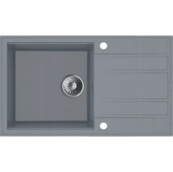 Granitový dřez Jednokomorový dřez Milo Retto granit černý