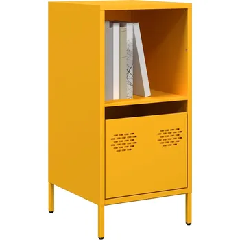 Příborník do zásuvky zahrada-XL Příborník žlutý 35 x 39 x 73,5 cm ocel válcovaná za studena 851355