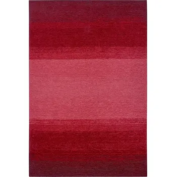 Koberec Koberec Protiskluzový bavlněný Bila 105856 Červený 75x150