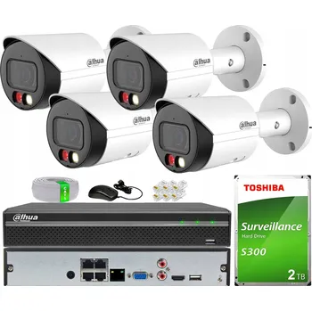 Bezpečnostní kamera Sada PoE monitoringu se 4 kamerami WizSense IPC-HFW2549S-S-IL-0280B DAHUA