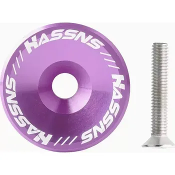 Hlavové složení Bike tuning centrum Víčko hlavového složení Hassns průměr 28,6 / 1 1/8 ELOX fialová