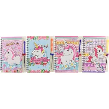 Zápisník Zápisník+propiska jednorožec