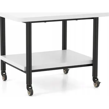 Konferenční stolek Konferenční stolek Costway obdélníkový 49 x 40 x 39 Cm bílý