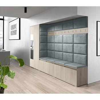 Obklad Dekorativní panel čalouněný 3D 30 x 15 cm