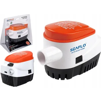 Čerpadlo AUTOMATICKÉ KALOVÉ ČERPADLO SEAFLO 12V 750GPH / 48L PRO JACHTU MOTOROVÝ ČLUN