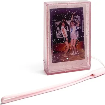 AnalogStore Plastic Photo Storage Box Pink