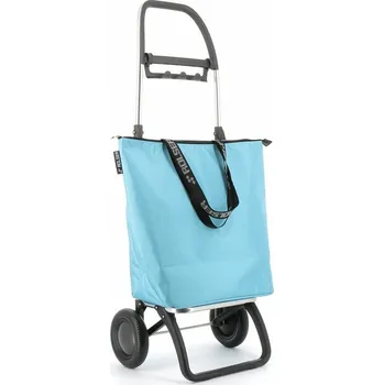 Nákupní taška ROLSER Nákupní taška MINI BAG MF 2 LOGIC na kolečkách, světle modrá