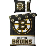 Mikroplyšové povlečení NHL 140x200/70x90cm, Boston Bruins TipTrade