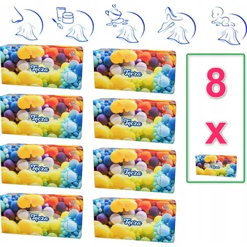 Hygienické kapesníčky bez vůně Pap-Trans 2 vrstvé, 150 ks