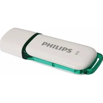 Ukládání dat Philips USB 2.0 8GB Snow Edition Spring Green