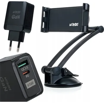 Držák do ventilační mřížky Webski černý