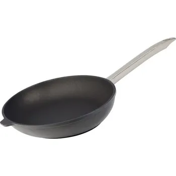 Pánev Titanová pánev na ryby 38x26/7 cm, ovál , indukční - SKK serie 7 nezezové držadlo