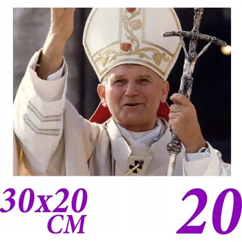 Obraz Puzzle Jan Pavel II, 20 dílků, 29,74x21 cm. Pěkná krabička. Č. 4