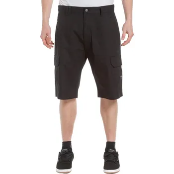 Pánské kraťasy Pánské kraťasy Meatfly Syndrom Shorts 2025 Black Ripstop 33