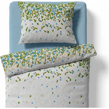 Povlečení Lamatex Povlečení pro dospělé – Květiny do ztracena – bílá