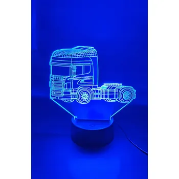 Lampička LED lampička Scania pro kamiony Dálkový Ovladač Jméno Věnování (1)