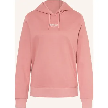 Dámská mikina Tommy Jeans Dámská Mikina S Kapucí, růžová, 40