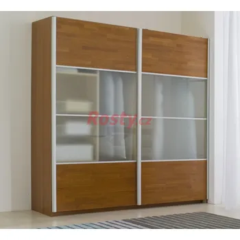 Šatní skříň BMB ŠATNÍ SKŘÍŇ MILET II 250 šířka 250cm - 2 ks posuvné dveře