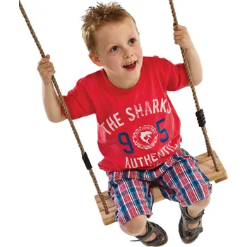 Doplněk pro dětské hřiště KBT Dřevěná houpačka závěsná lakovaná Medium