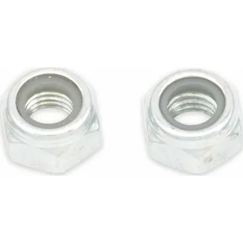 BOLT M4 Nylock Nut 7mm Head Steel 10 kusů 021-30400