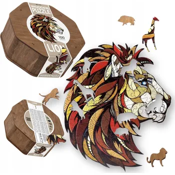 Puzzle Puzzle ECO-WOOD-ART 100 dílků EWA