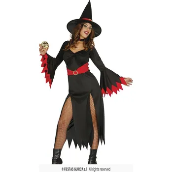 Karnevalový kostým Dámský kostým Červená čarodějka M