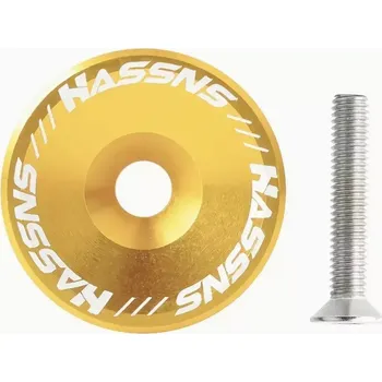 Hlavové složení Bike tuning centrum Víčko hlavového složení Hassns průměr 28,6 / 1 1/8 ELOX zlatá