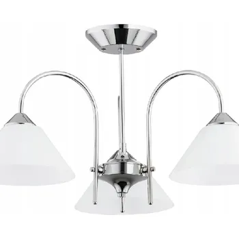 Stropní svítidlo lustr klasický chrom Taper Alfa Sosnowscy 3 x E27