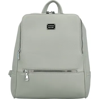 Městský batoh Univerzální dámský koženkový batoh Gia new, šedý