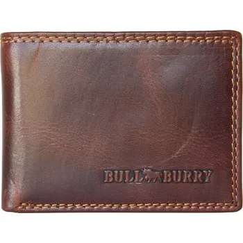 Peněženka Pánská celokožená maličká kapesní peněženka Bullburry s ochranou dat (RFID)