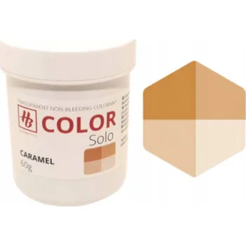 Mýdlo Barvivo v pastě do mýdlové báze, nemigrující HB COLOR Solo Caramel 60g