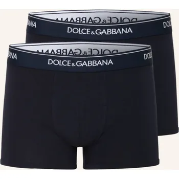 Slipy Dolce & Gabbana Pánské Boxerky, 2 Kusy V Balení, tmavě modrá, 52